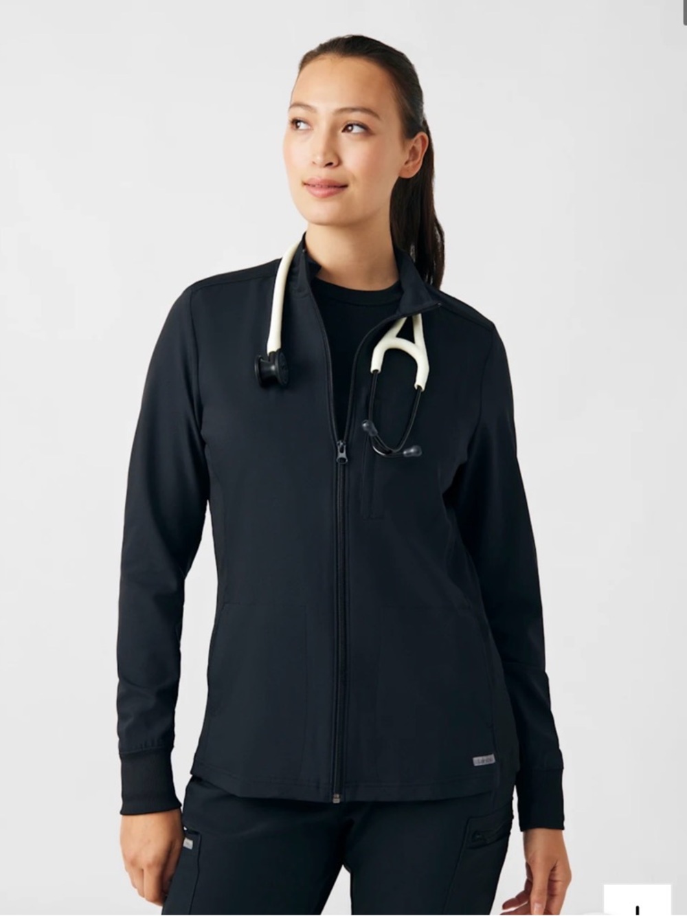 3-Pocket Zip-Front Jacket